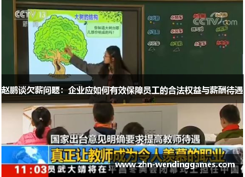 赵鹏谈欠薪问题:企业应如何有效保障员工的合法权益与薪酬待遇 赵鹏谈欠薪问题:企业应如何有效保障员工的合法权益与薪酬待遇