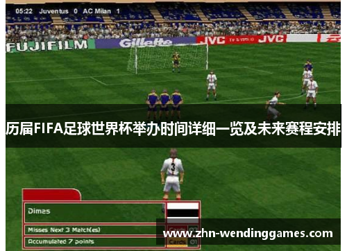历届FIFA足球世界杯举办时间详细一览及未来赛程安排 历届FIFA足球世界杯举办时间详细一览及未来赛程安排